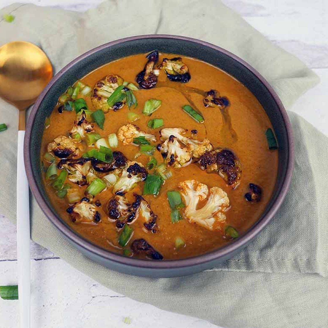 Cauliflower Tahini Soup