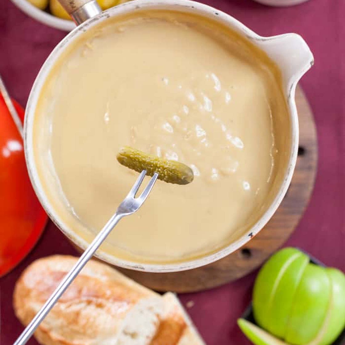 Easy Vegan Fondue Recipe | Dairy-Free Fondue