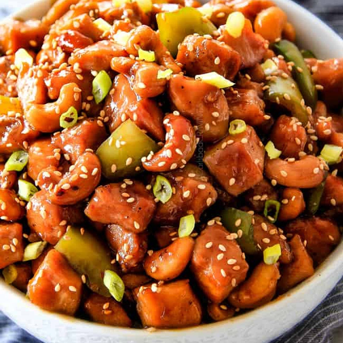 Slow Cooker Cashew Chicken