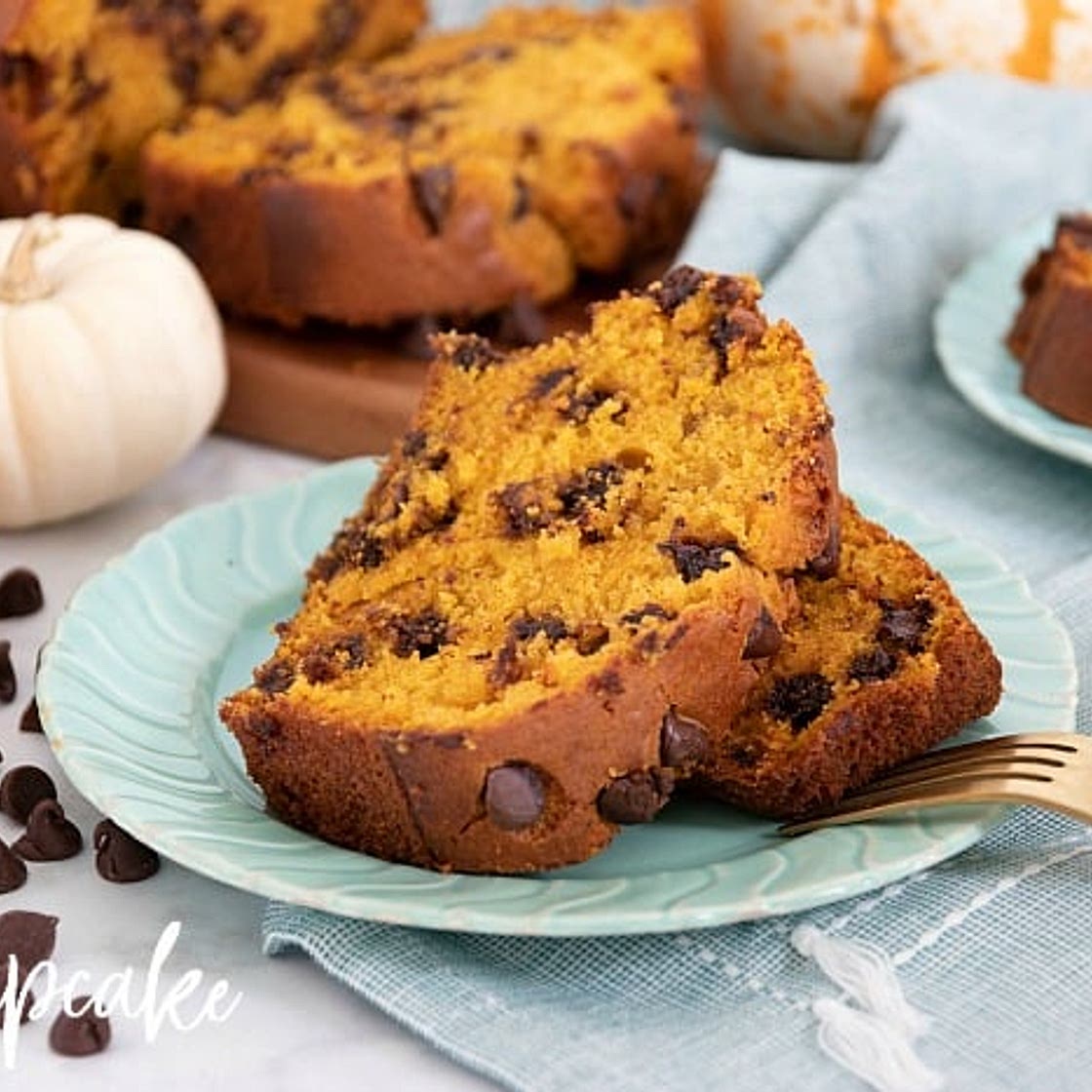 Pumpkin Chocolate Chip Bread