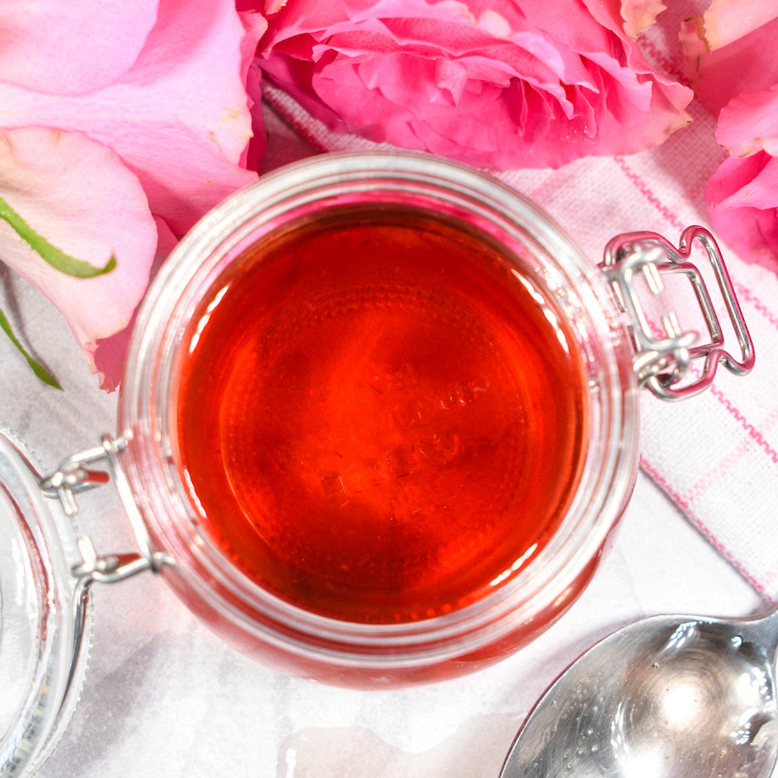 Rose Simple Syrup