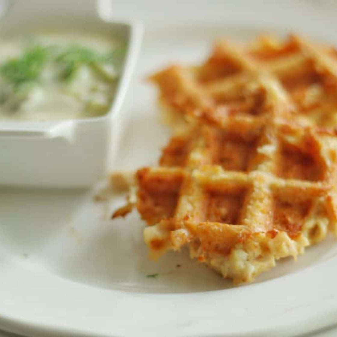 Low Carb Waffled Tuna Cakes
