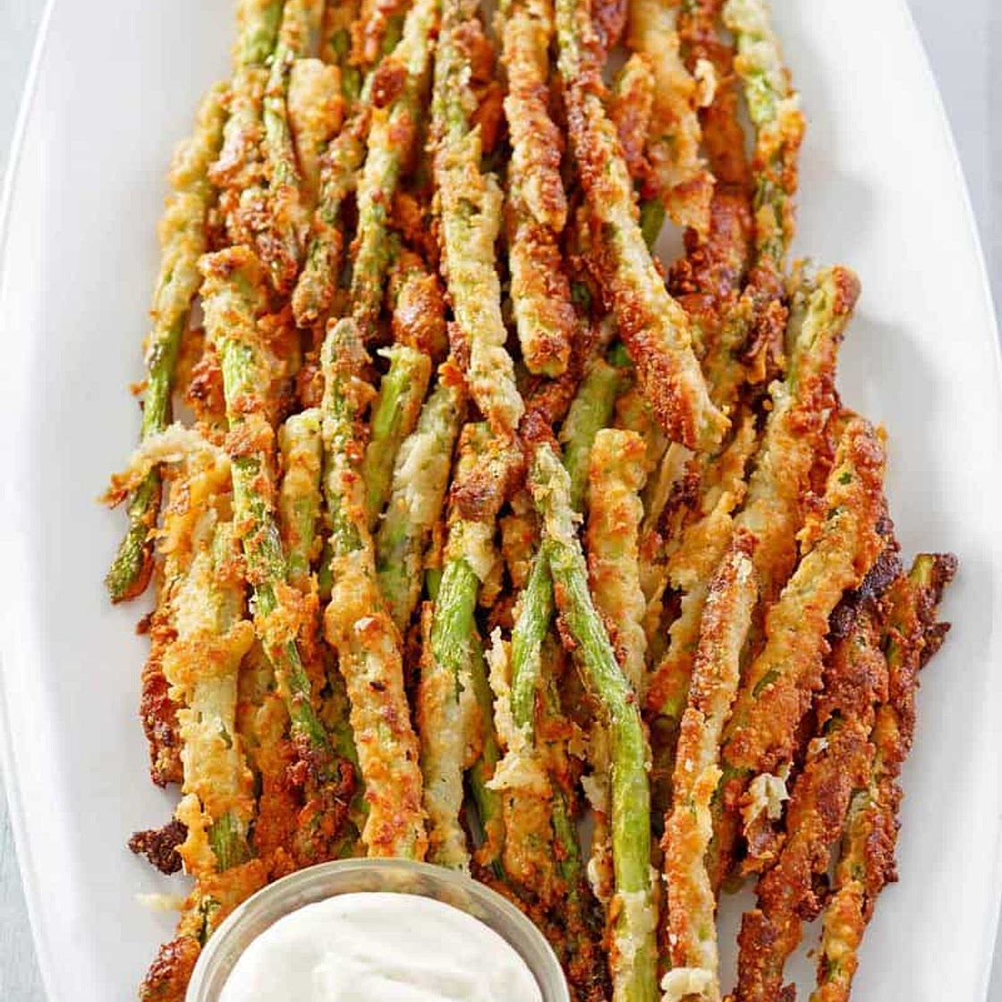 Longhorn Steakhouse Parmesan Crusted Asparagus