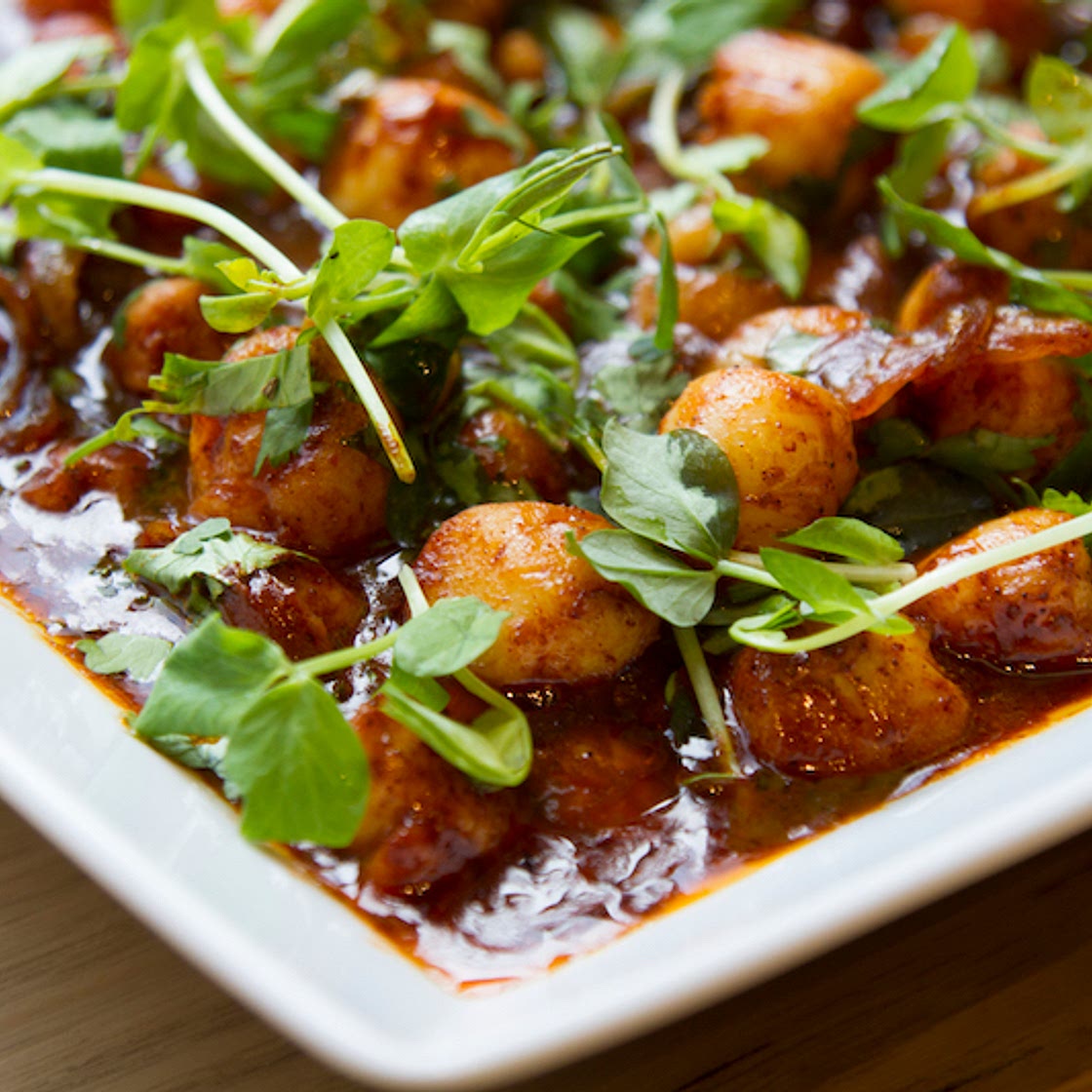 Scallops a la Diabla - Rick Bayless