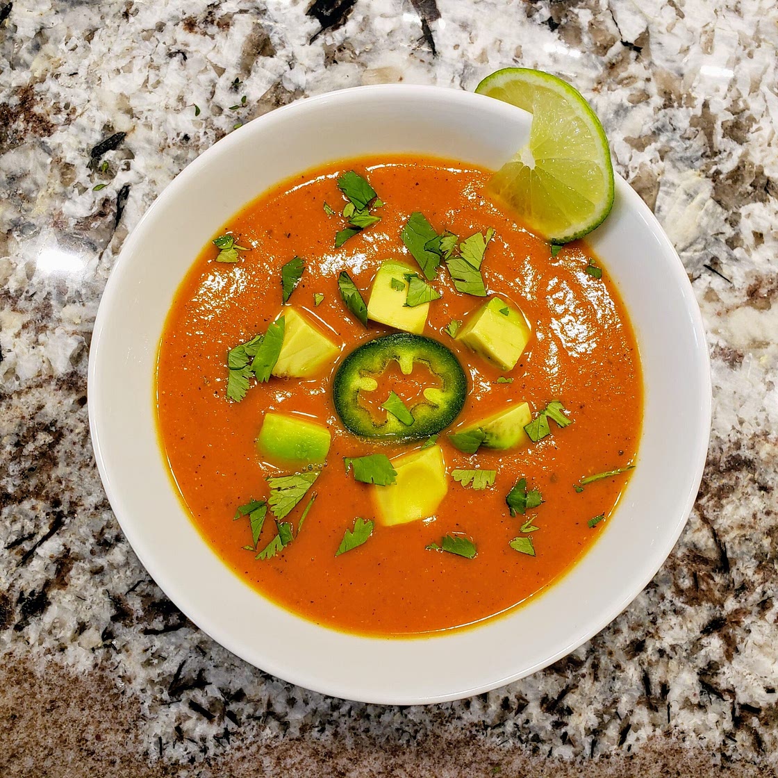 Butternut squash chili soup