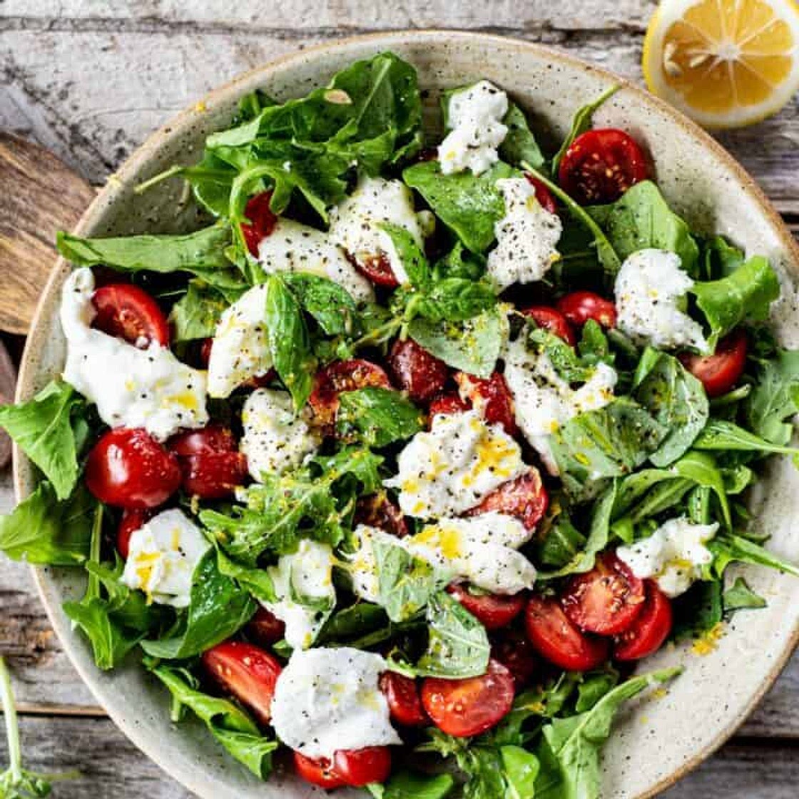 Arugula Caprese Salad