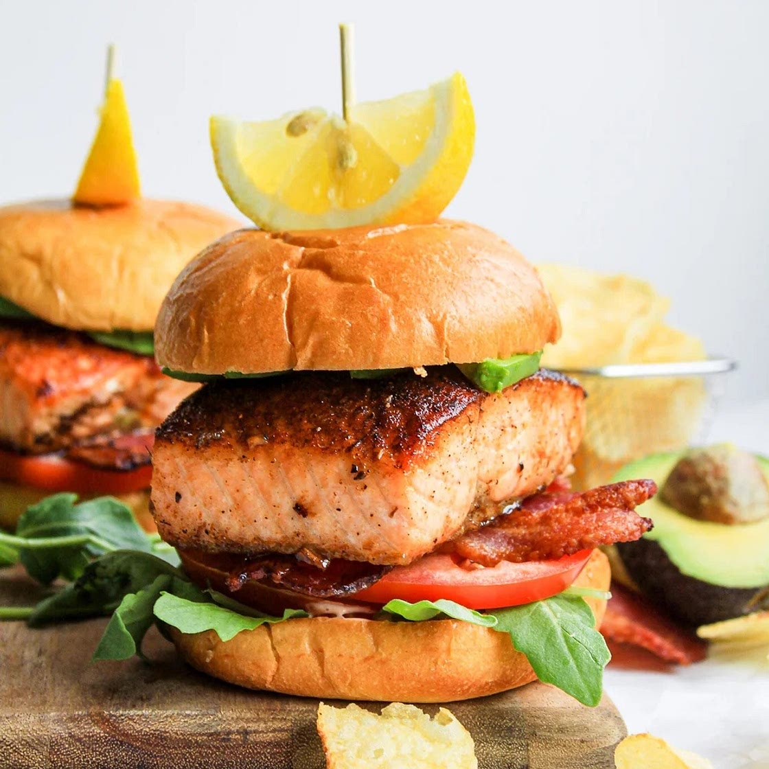EASY Cajun Salmon BLT Recipe — Be Greedy Eats | Where Food Meets Comfort