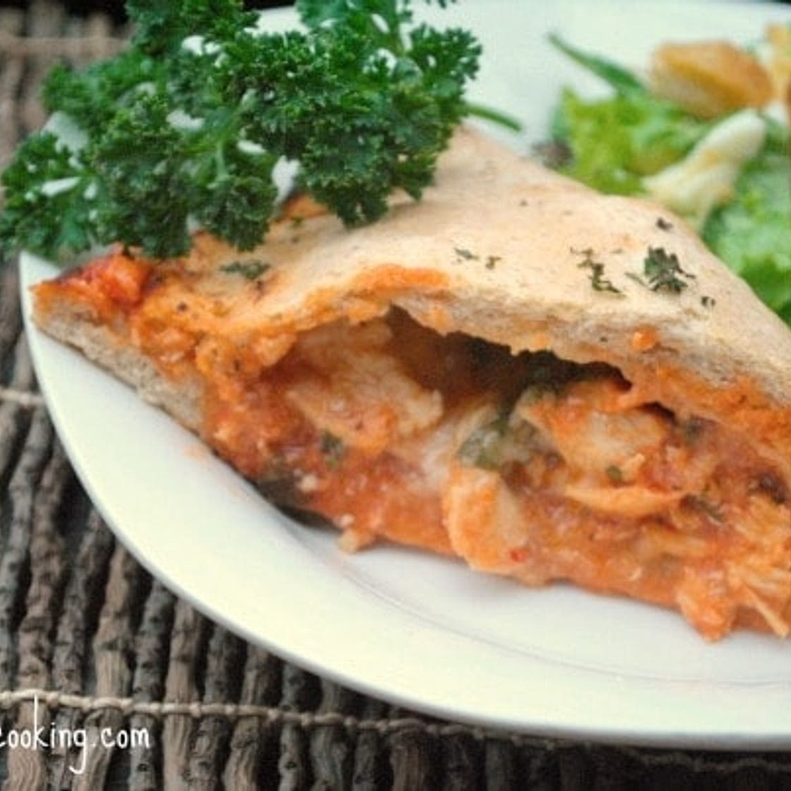 Italian Chicken Calzone