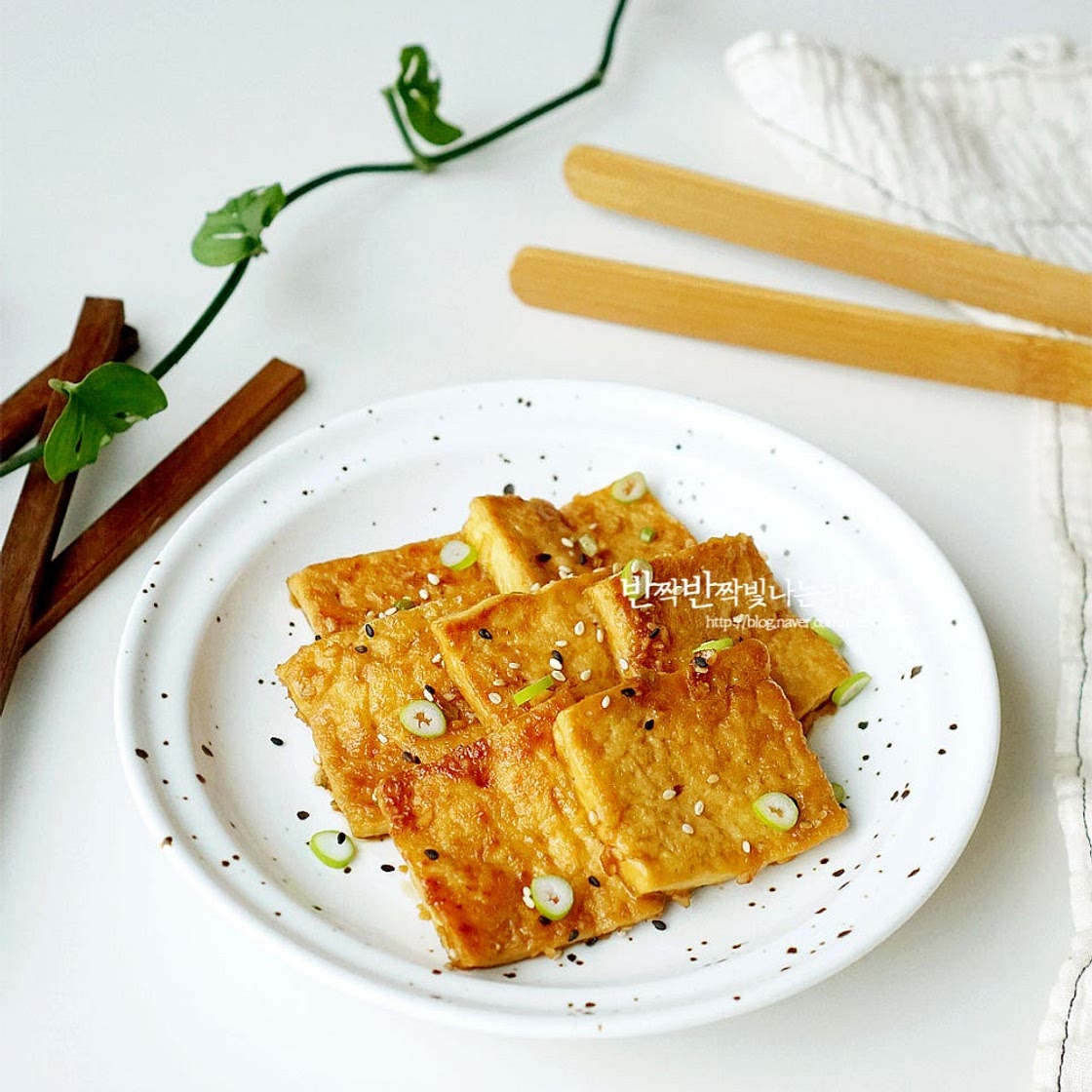 간장두부조림 레시피 간단 두부조림 만들기 어린이 두부간장조림