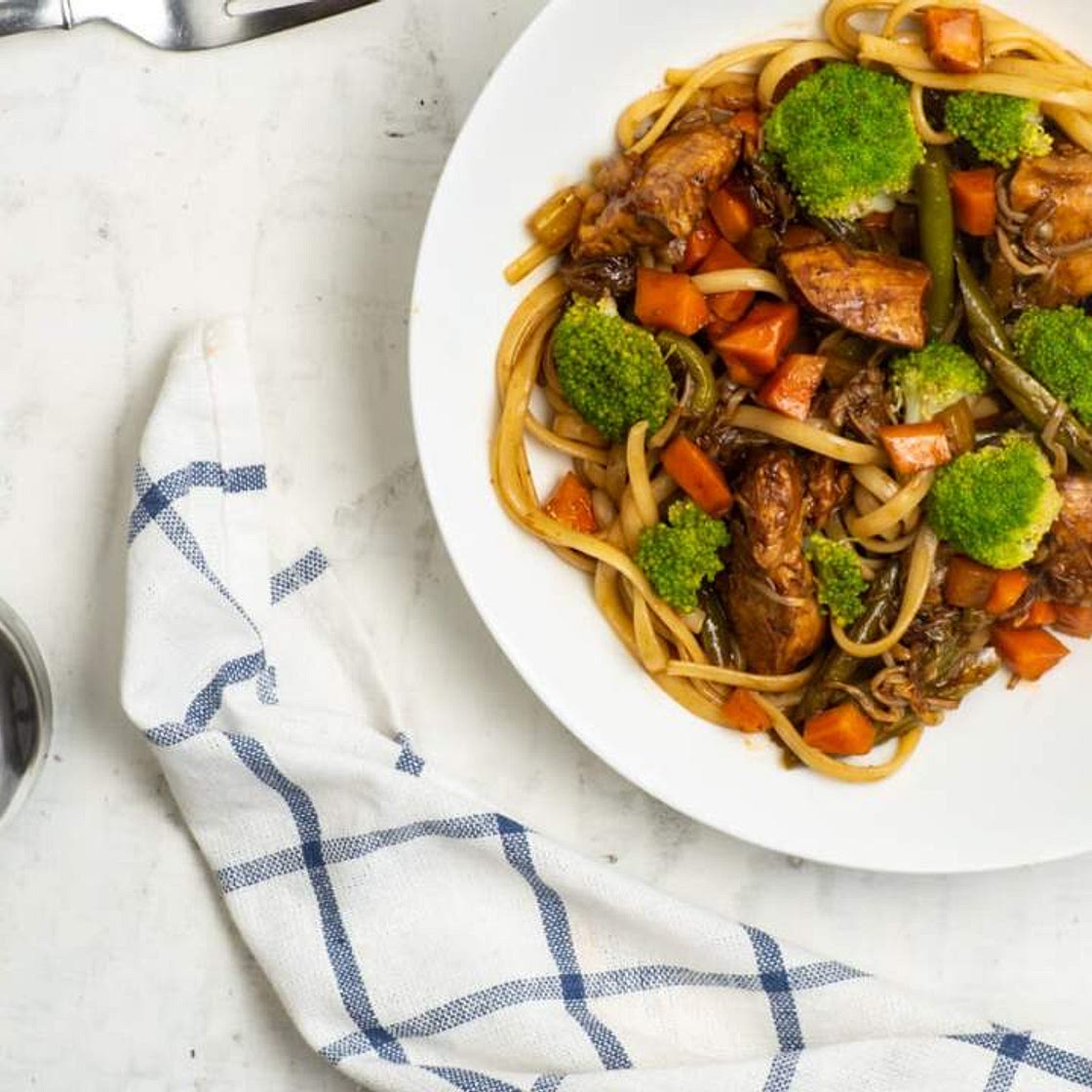 Healthy Chicken Lo Mein