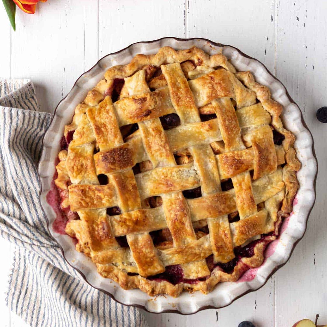 Blueberry Apple Pie