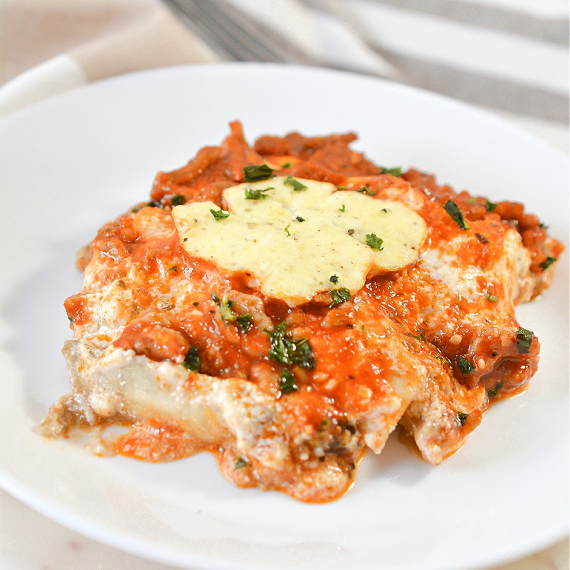 Keto Eggplant Lasagna
