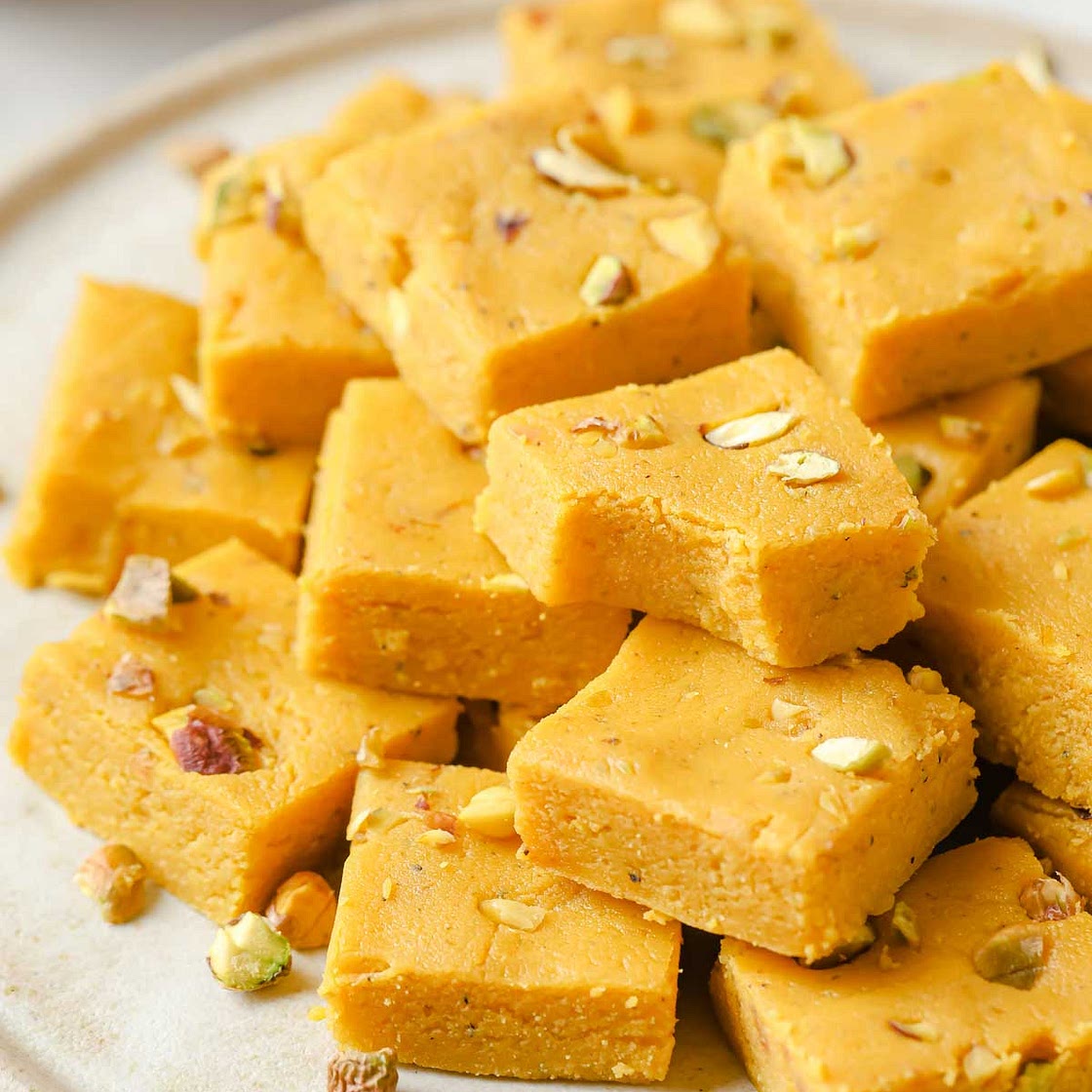 Mango Burfi (Instant Pot)