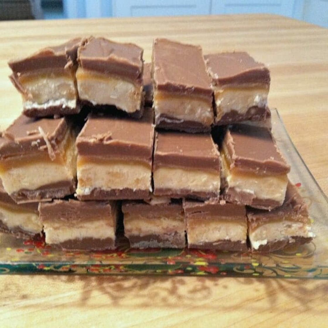4 Layer Chocolate Peanut Butter Fudge