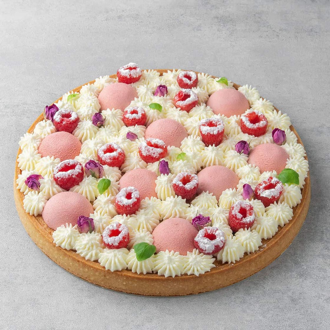 Raspberry Frangipane Tart