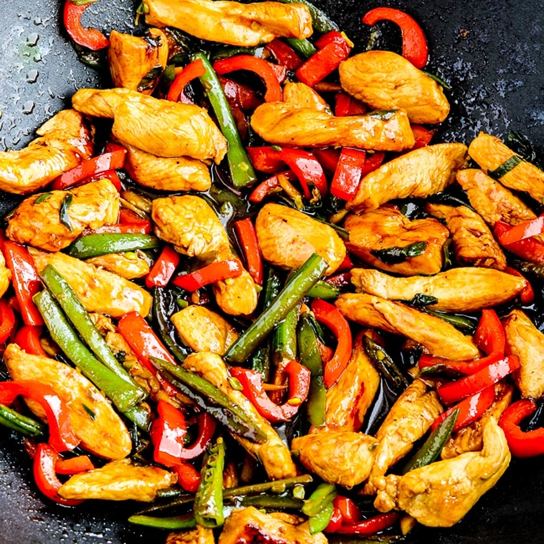 Ginger Chicken Stir Fry