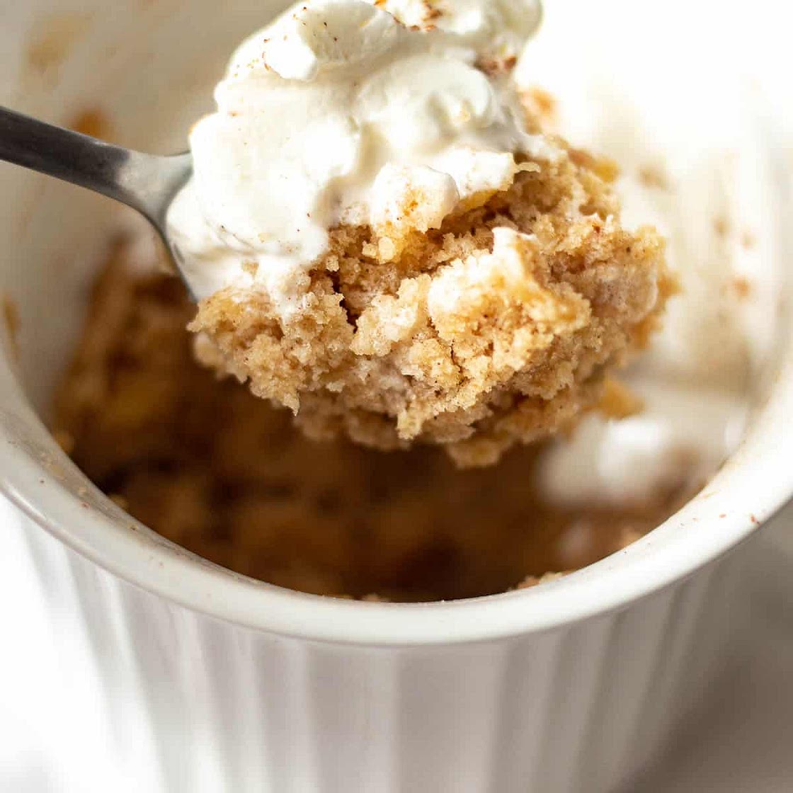 Apple Mug Cake - No Egg, Single Serve Treat!