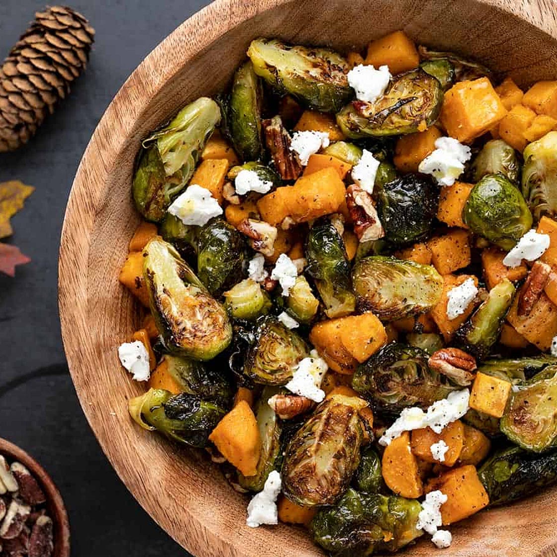 Roasted Brussels Sprouts Salad