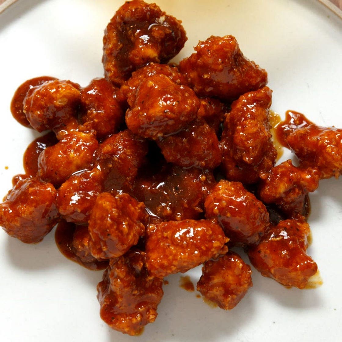 BBQ Lime Cauliflower Bites