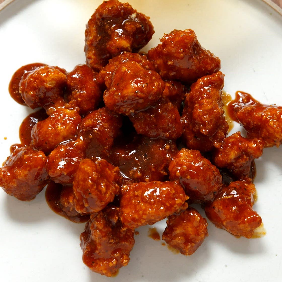 BBQ Lime Cauliflower Bites