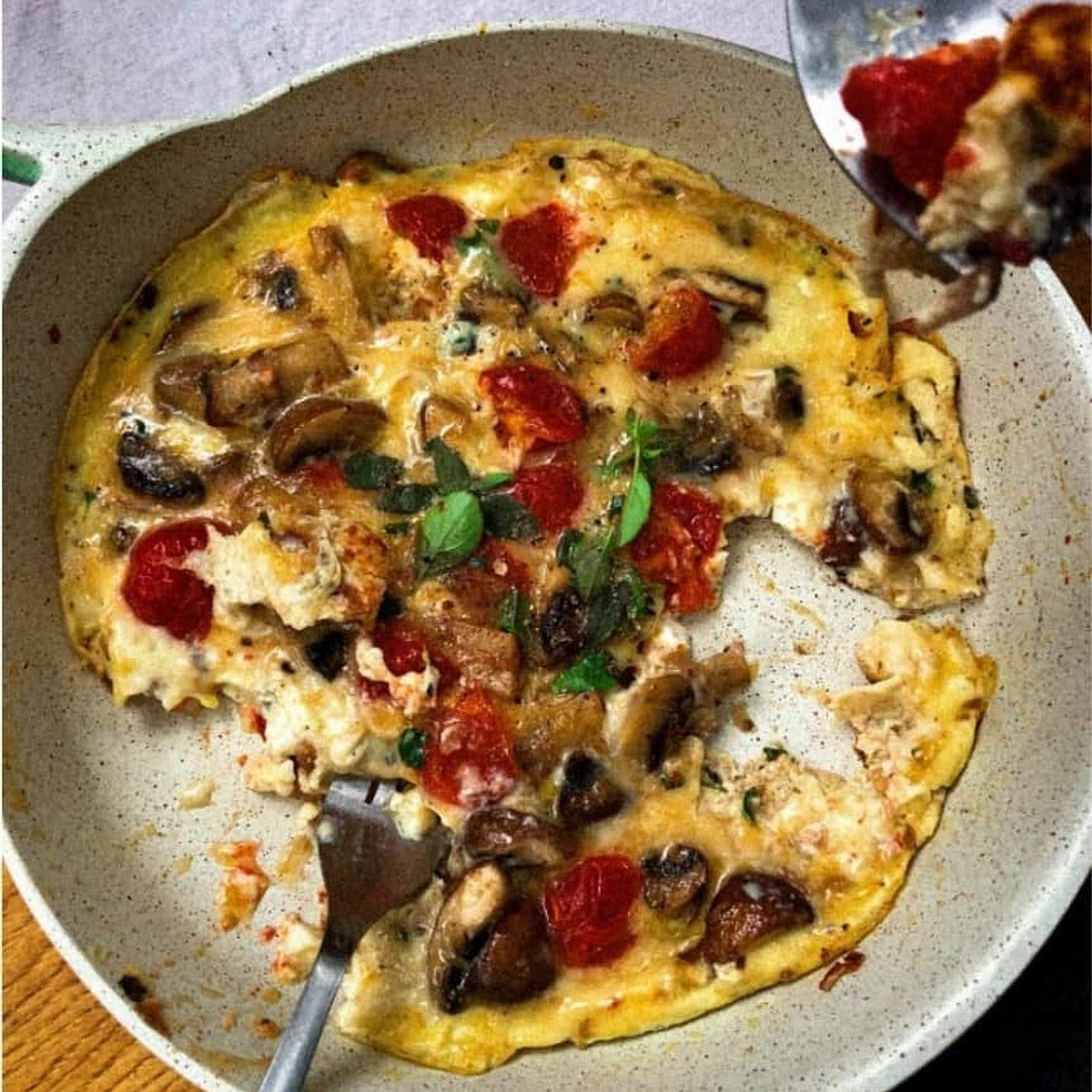 Frittata – Using up your veggies