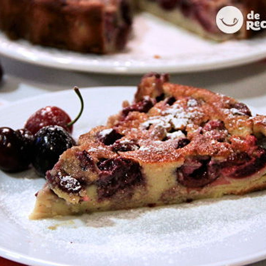 Clafoutis o tarta de cerezas