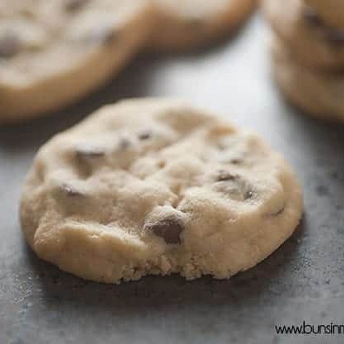 Chocolate Chip Shortbread Cookies