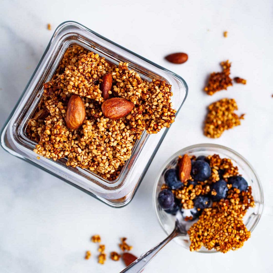 Homemade And Crunchy Steel Cut Oats Granola