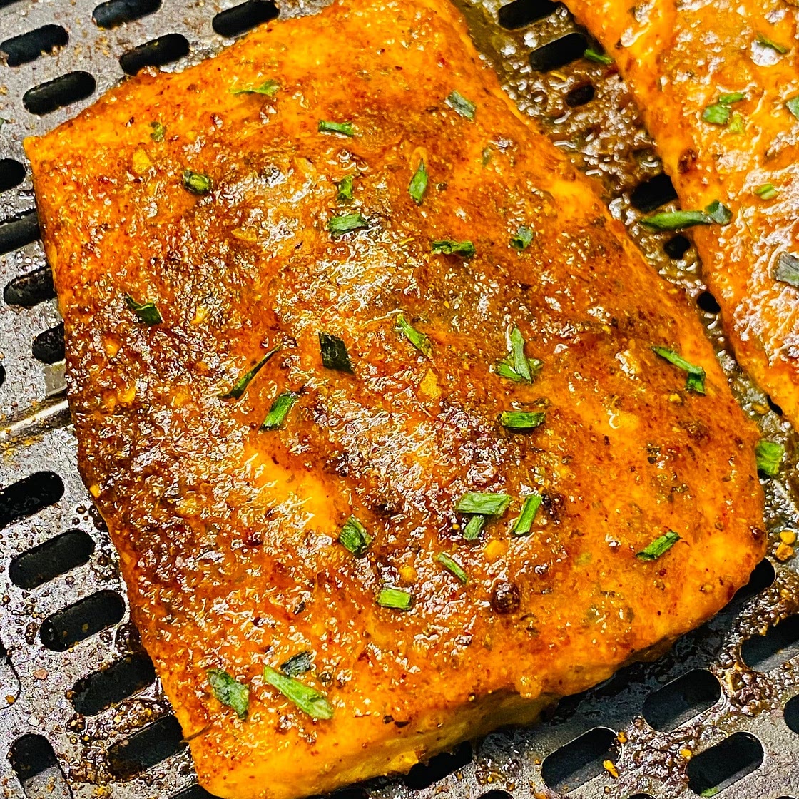 Air Fryer BBQ Trout