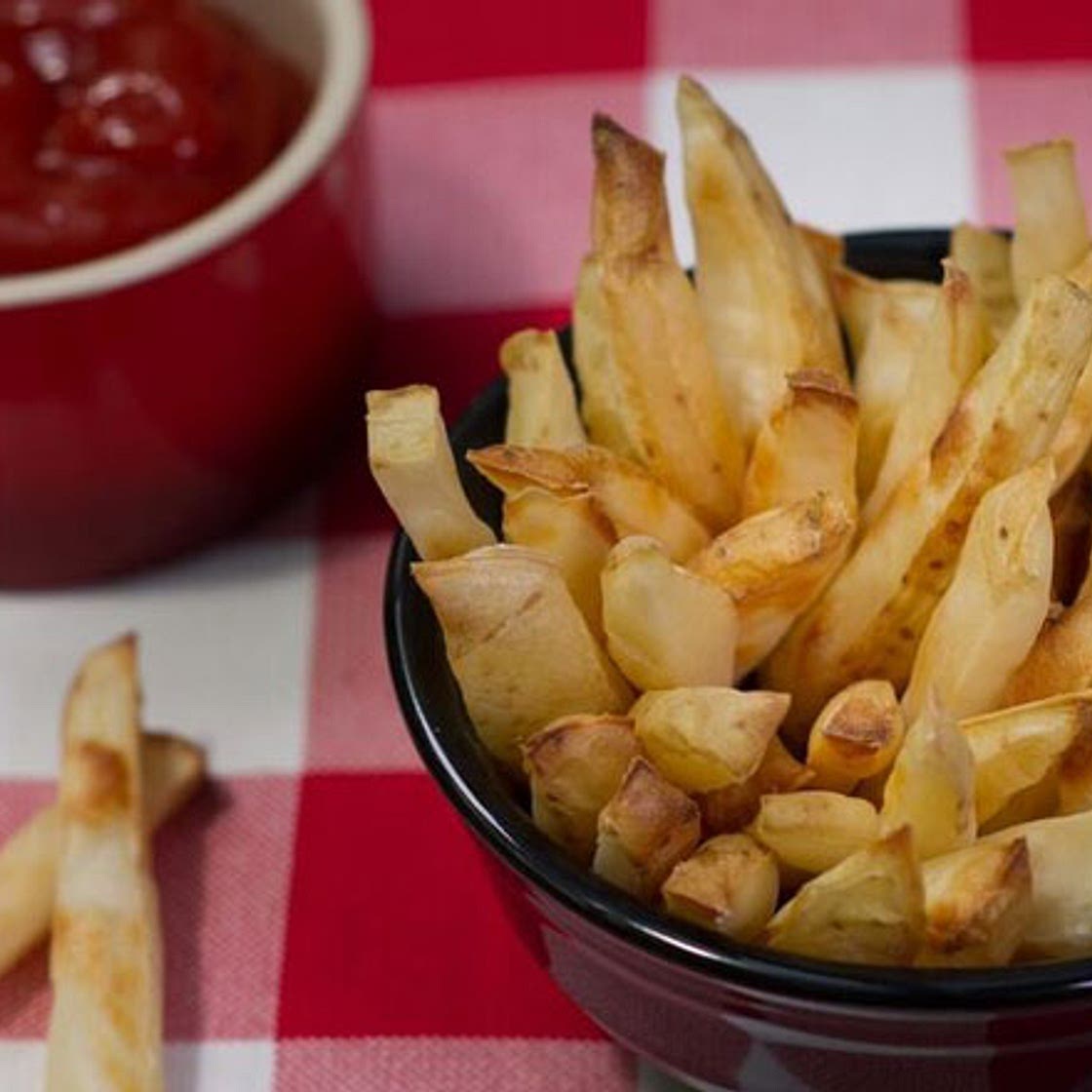Baked Salt & Vinegar Fries