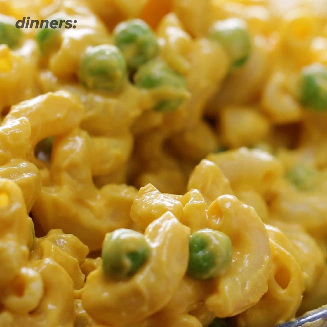 Cashew Mac And Peas Recipe by Tasty