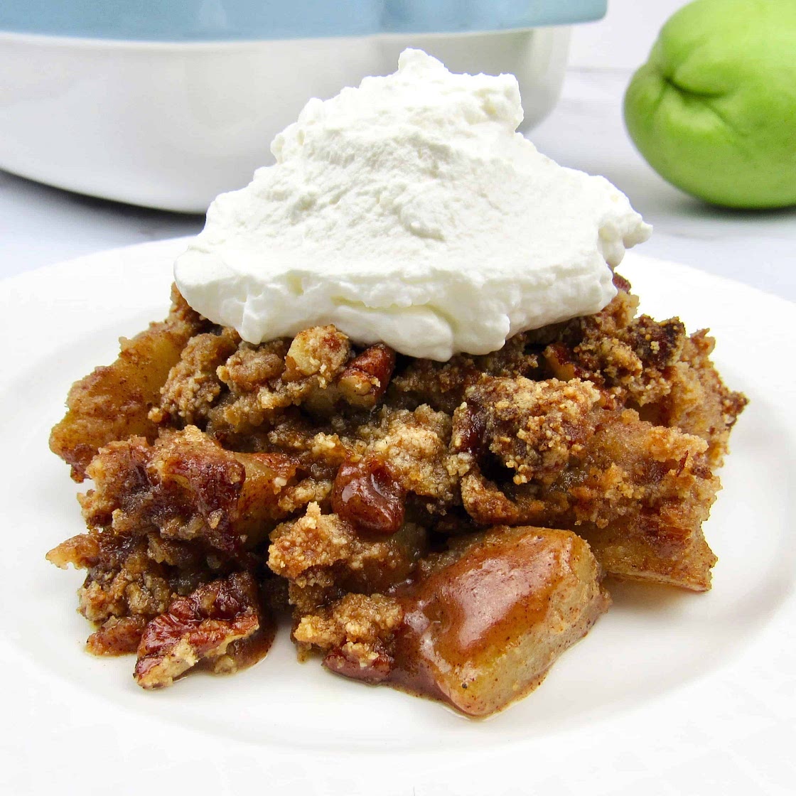 Keto Mock Apple Crumble (Gluten-Free)