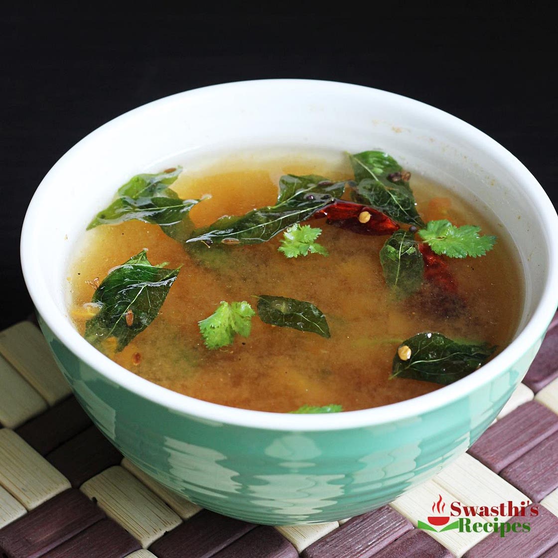 Tamarind Rasam without Tomato