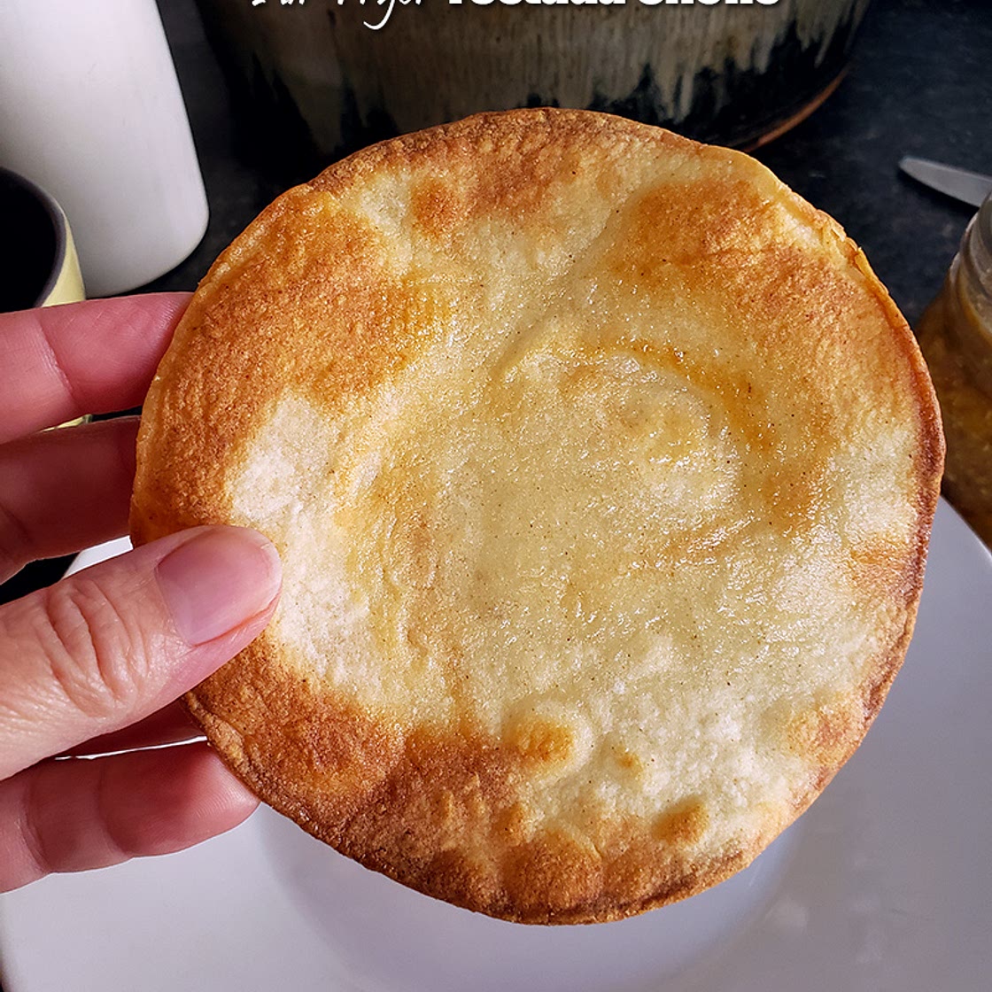 Speedy Air Fryer Tostada Shells