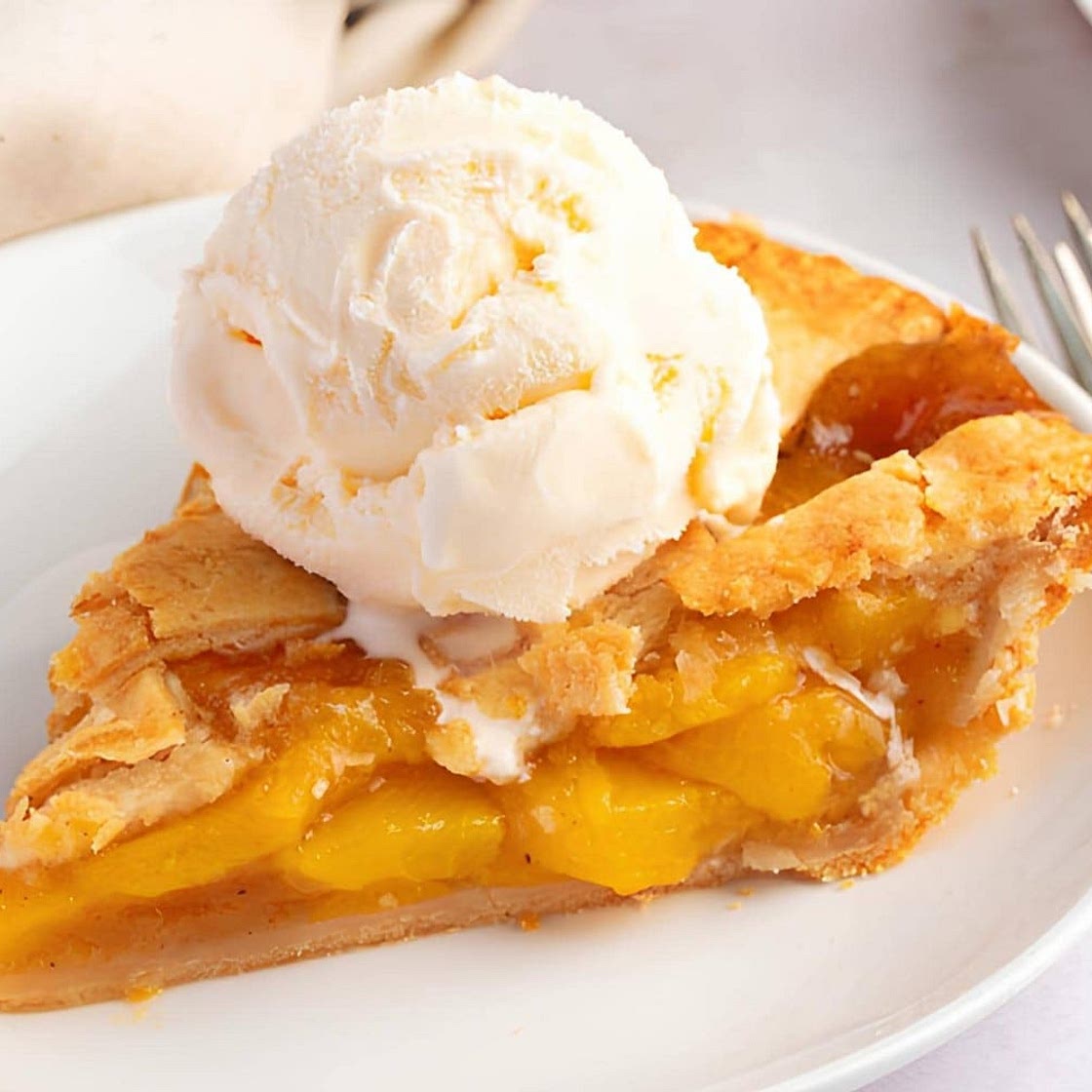 Peach Pie (Perfect Recipe)