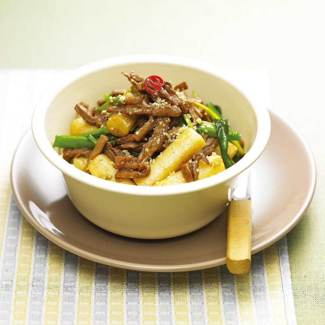 궁중떡볶이 만드는 법