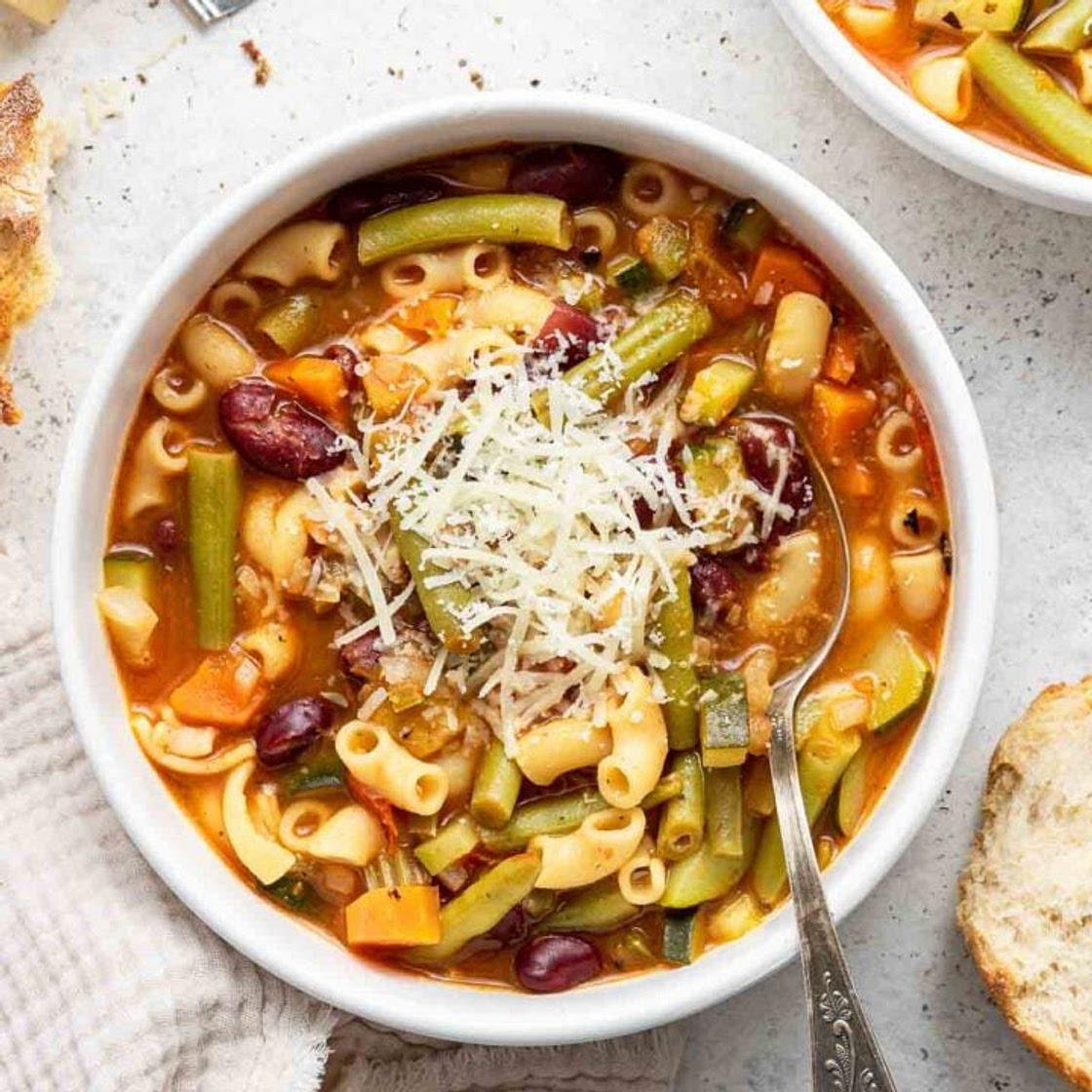 Homemade Minestrone Soup