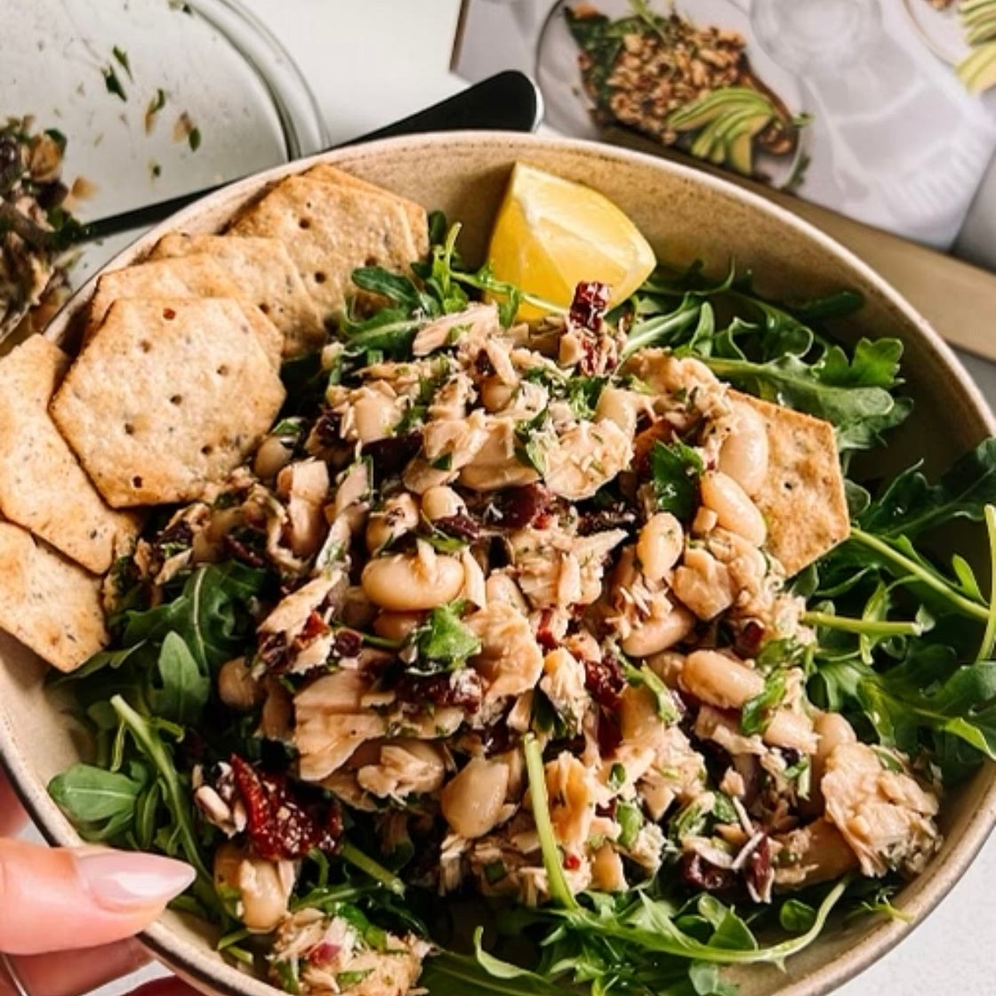 High-Protein White Bean & Tuna Salad