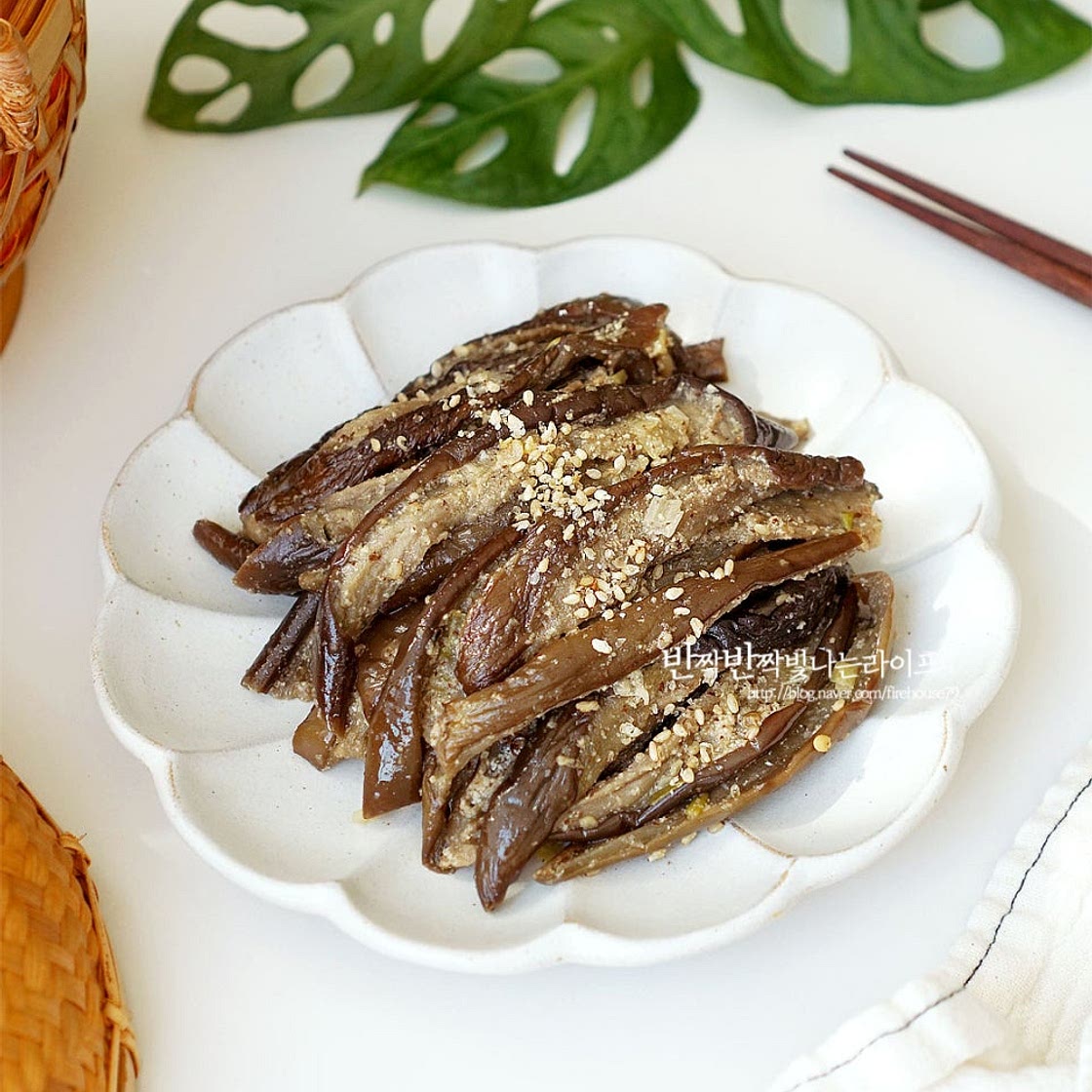 말린가지나물볶음 만드는 법 말린가지볶음 건가지볶음 보름나물