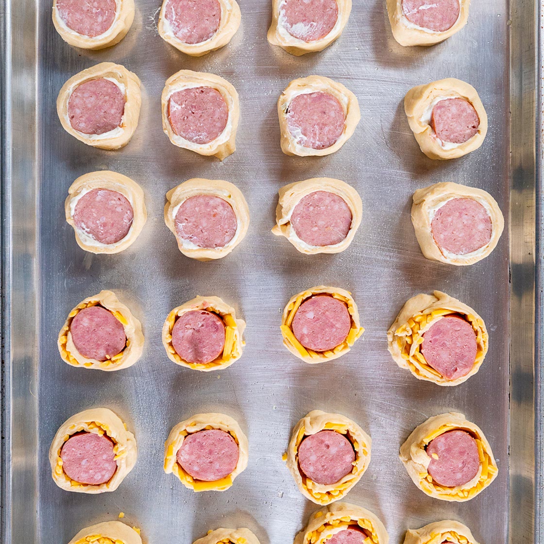 Kilted Sausage Bites