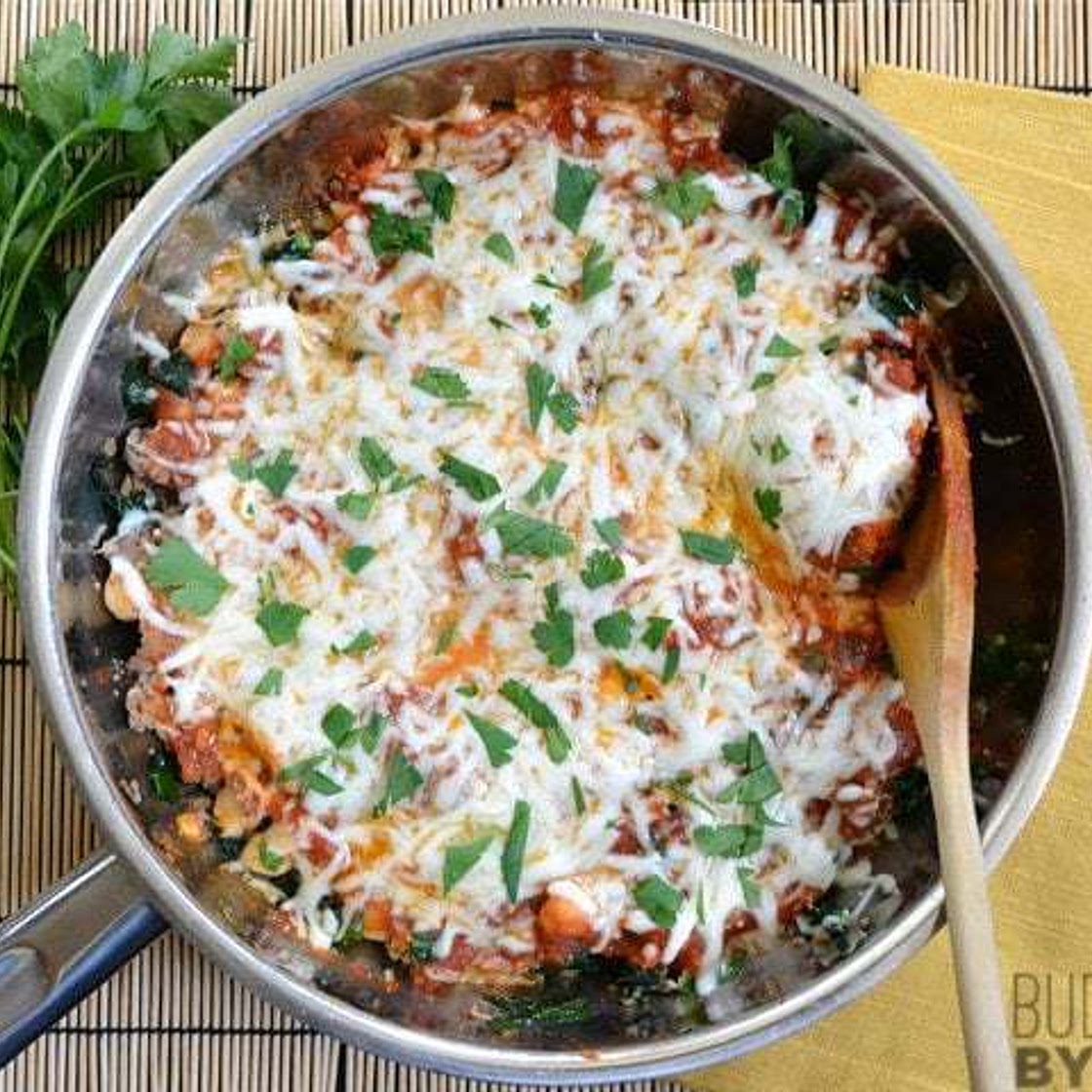 Sausage and Kale Skillet