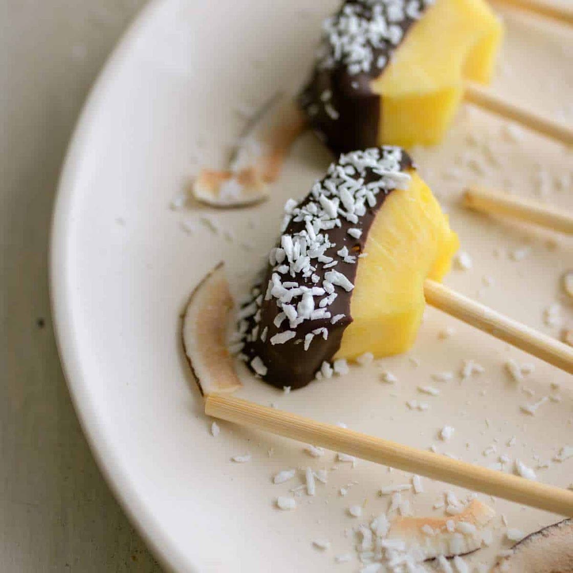 Chocolate Covered Pineapple