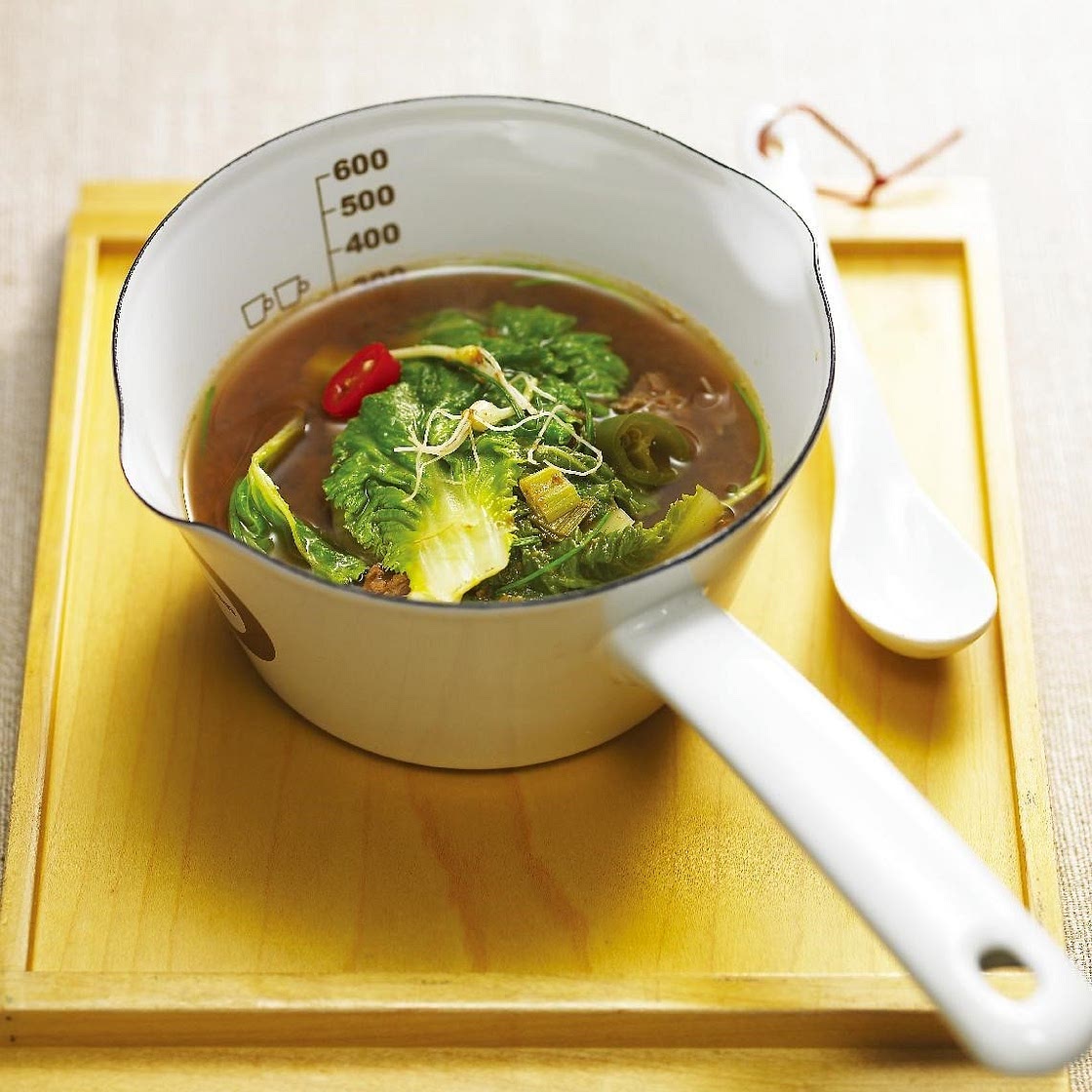 등심봄나물된장찌개 만드는 법