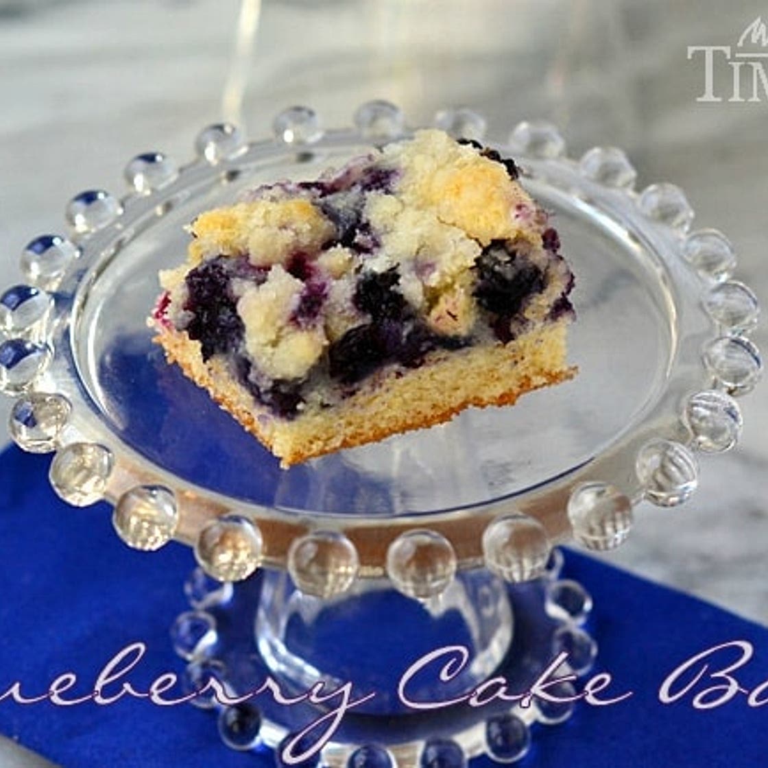 Blueberry Cake Bars