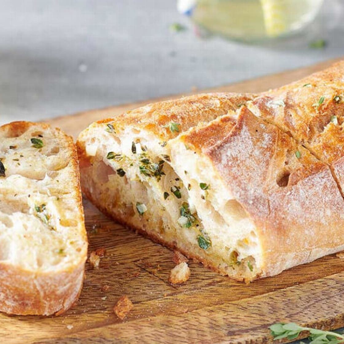 Knoblauch-Thymian-Brot vom Grill