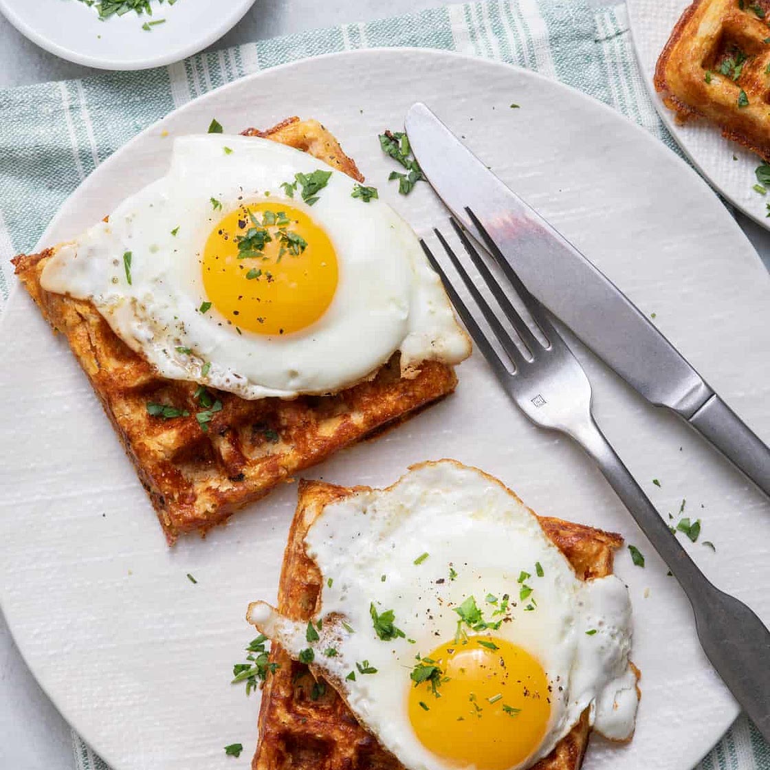 Cauliflower Waffles