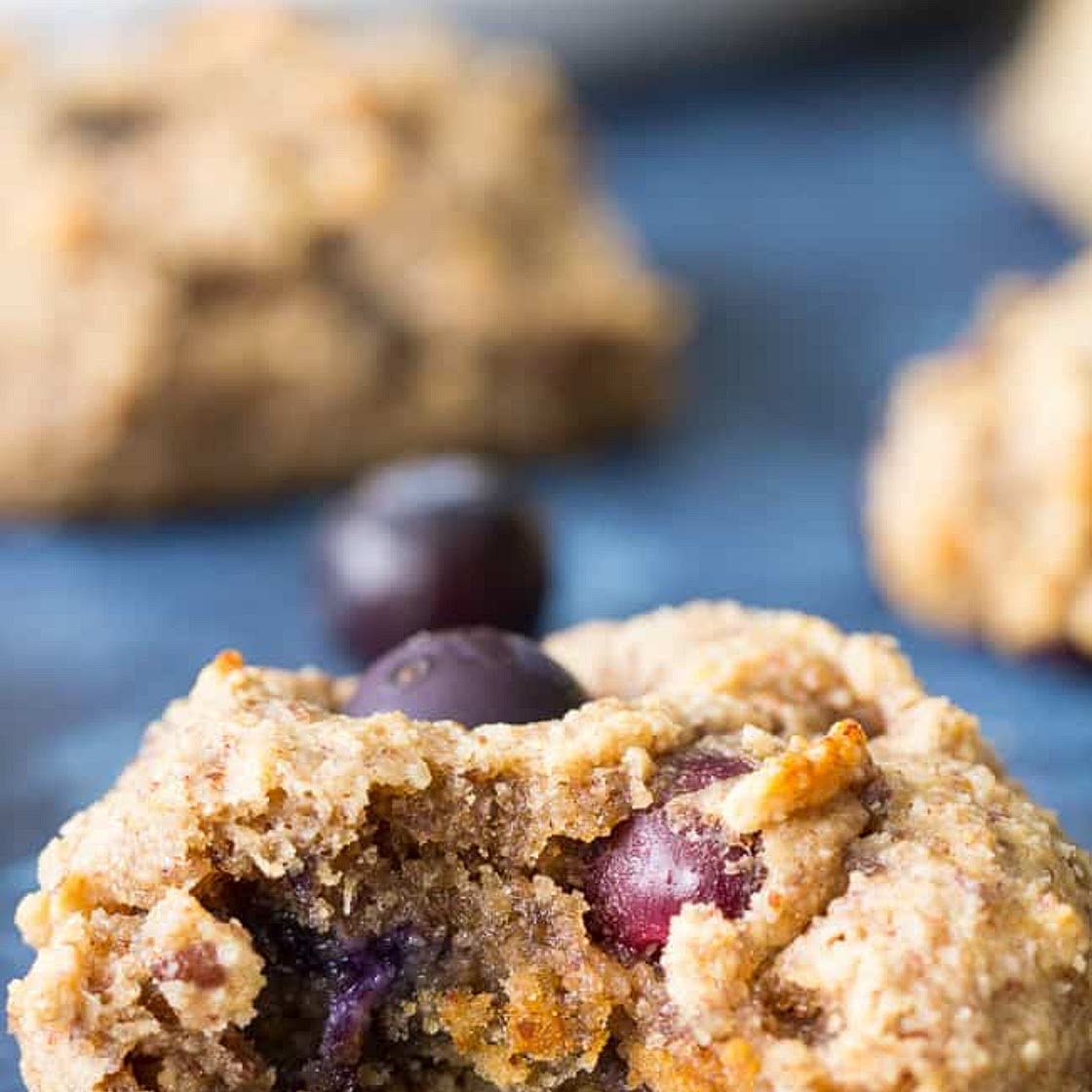 Banana Blueberry Breakfast Cookies {Paleo & Vegan}