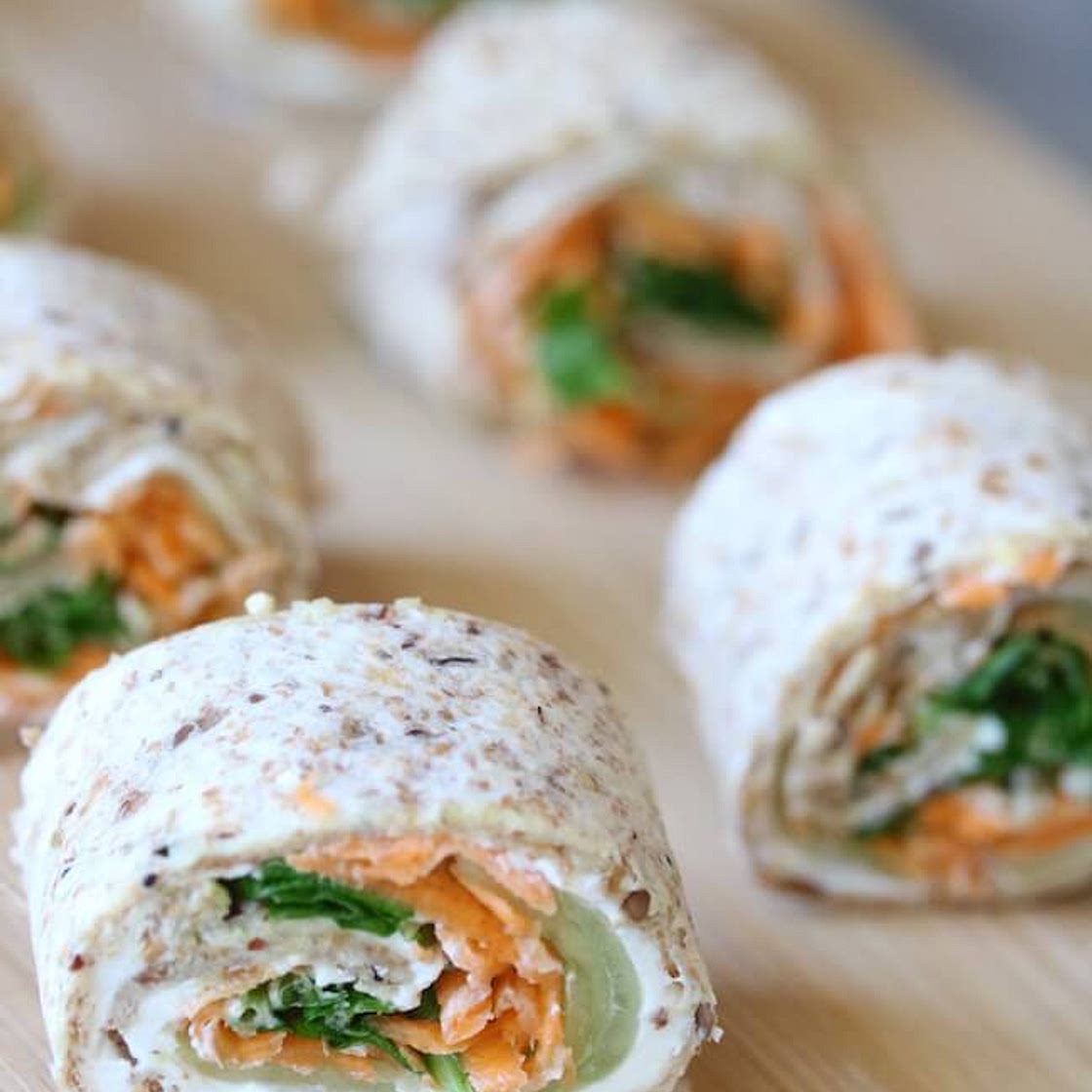 Healthy Veggie Pinwheels