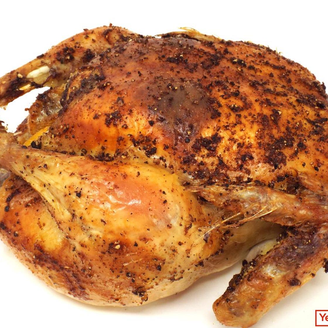 Lemon and Black Pepper Roasted Chicken