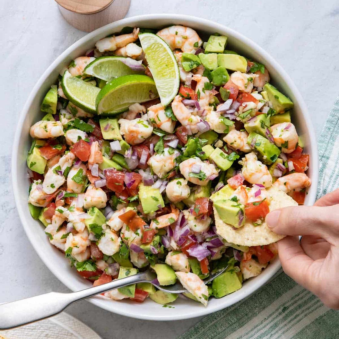 Avocado Shrimp Salsa